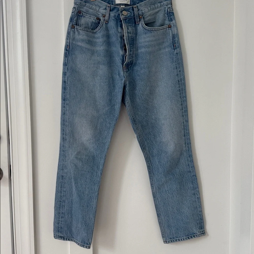 Agolde Riley Jeans Size 26 - Picture 2 of 9